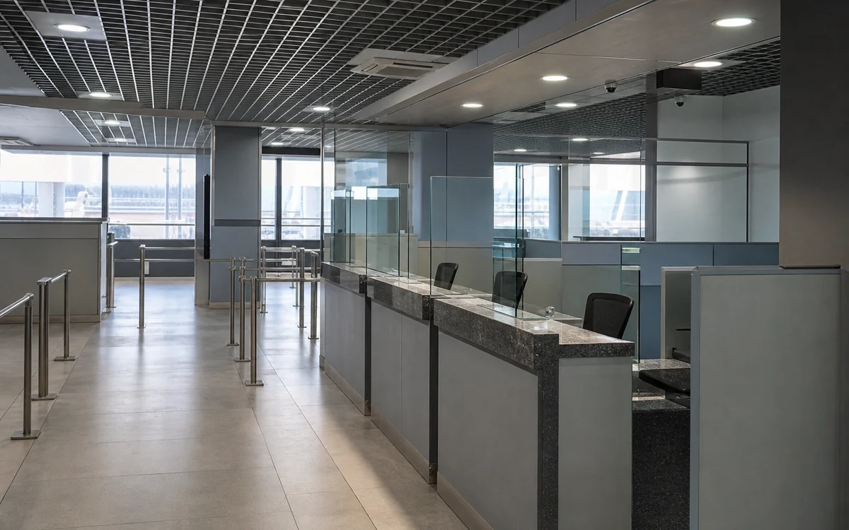 Customs, Immigration & Crew Facilities: Port & Large Infrastructure Fit-Outs, Impulse Branding Solutions