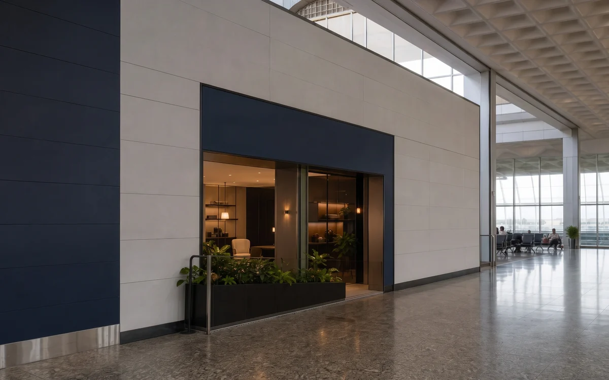Airport Lounges & Aviation: ACP Cladding & Architectural Signage, Impulse Branding Solutions