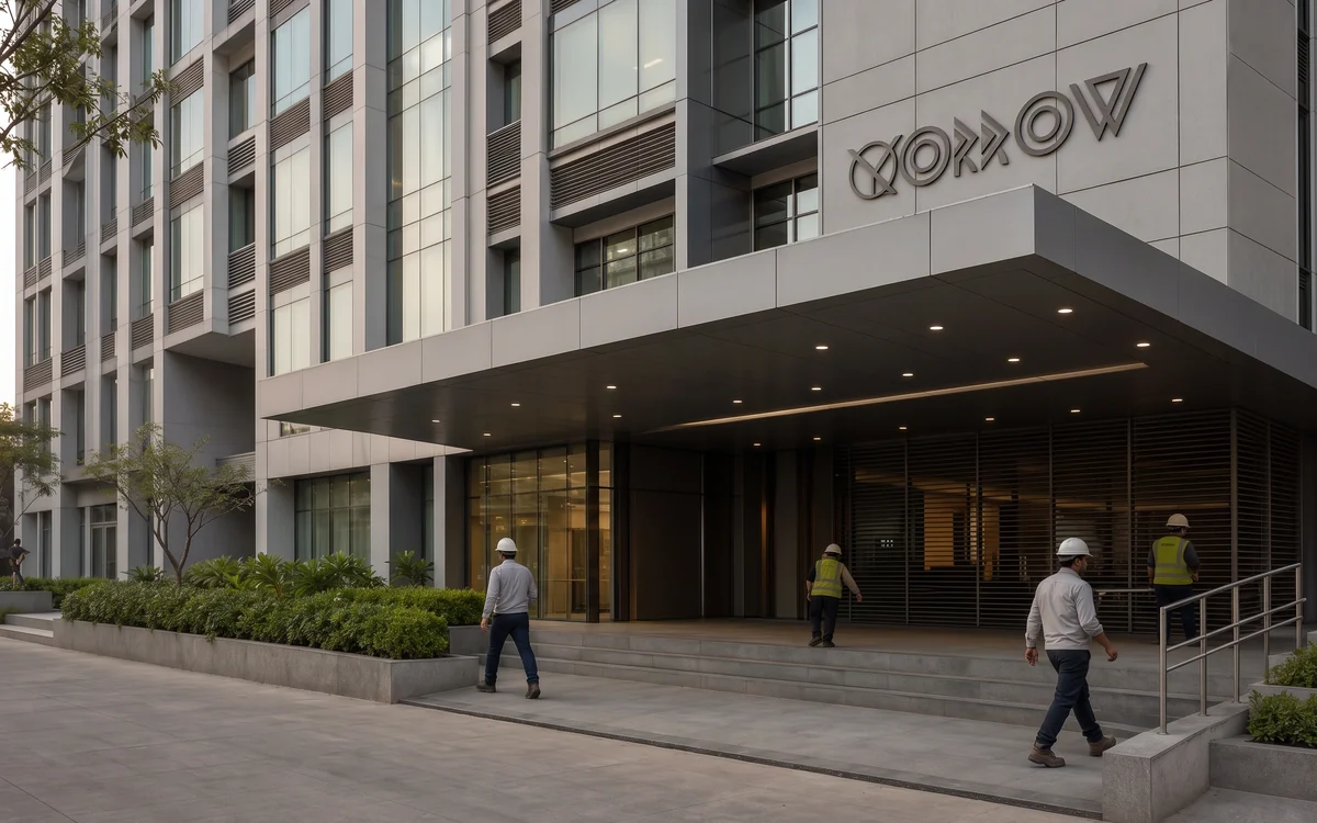 Government & Public Infrastructure: ACP Cladding & Architectural Signage, Impulse Branding Solutions