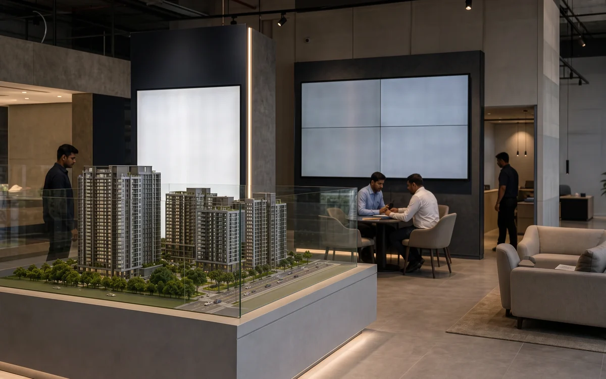 Real Estate & Infrastructure: Project Models & Sales Stands: Exhibition Stalls, Impulse Branding Solutions