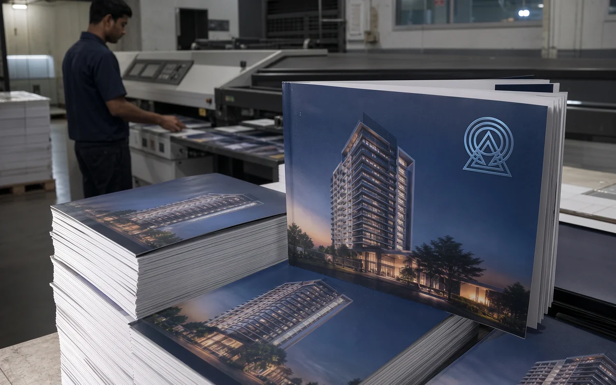 Real estate: Four-Colour Offset Printing, Impulse Branding Solutions