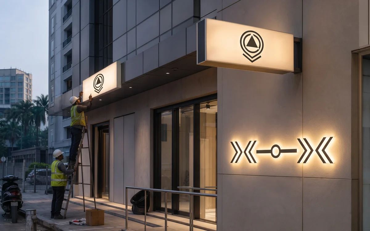 Backlit & LED Glow Sign Boards: Glow Sign Boards, Impulse Branding Solutions