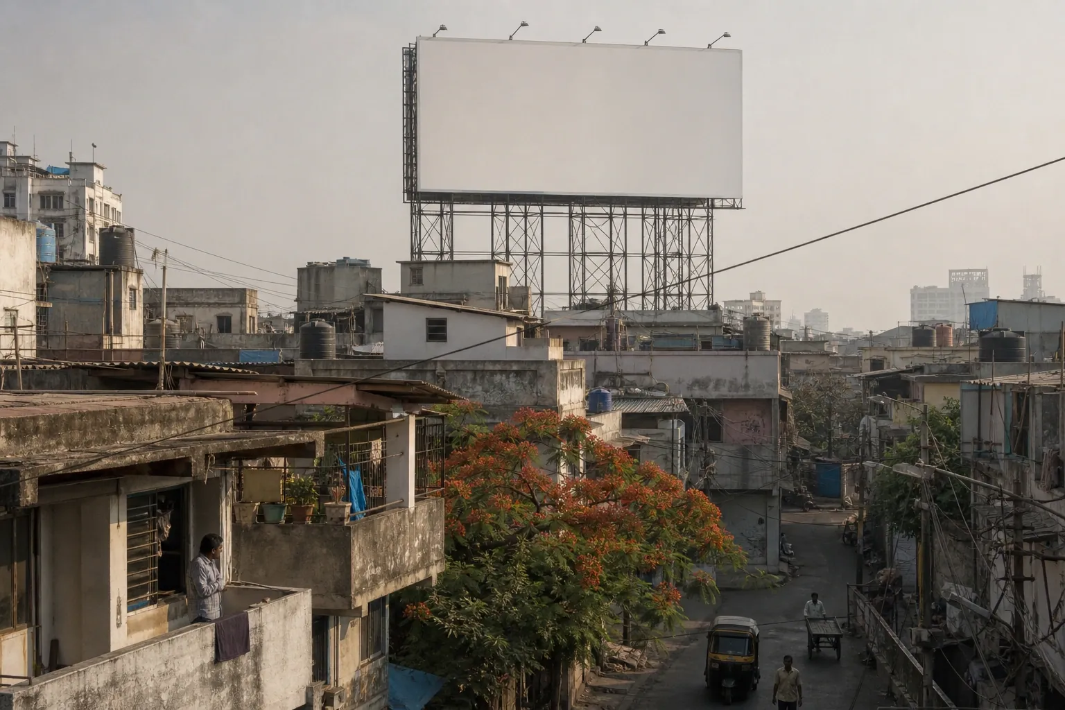 Real estate & OOH: Hoardings, wraps & site barricades: Wide Format Printing, Impulse Branding Solutions