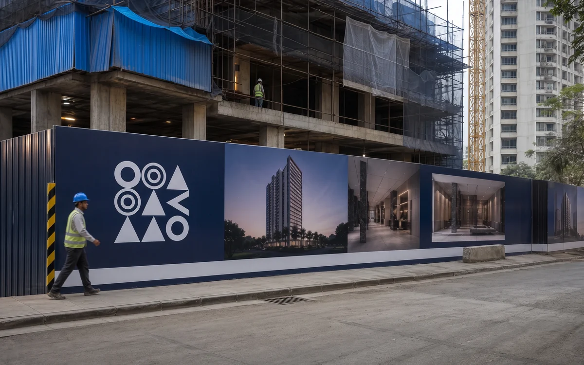 Real estate: Hoarding Fabrication, Impulse Branding Solutions