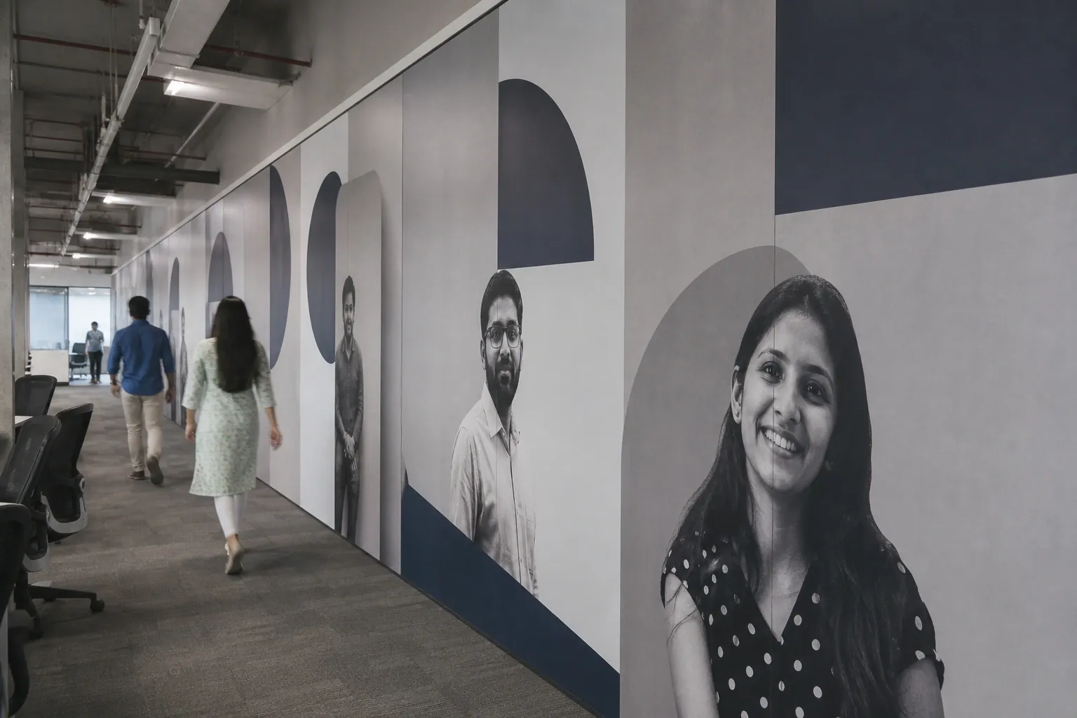 Finished in-office branding & space branding checked at the IBS facility before dispatch