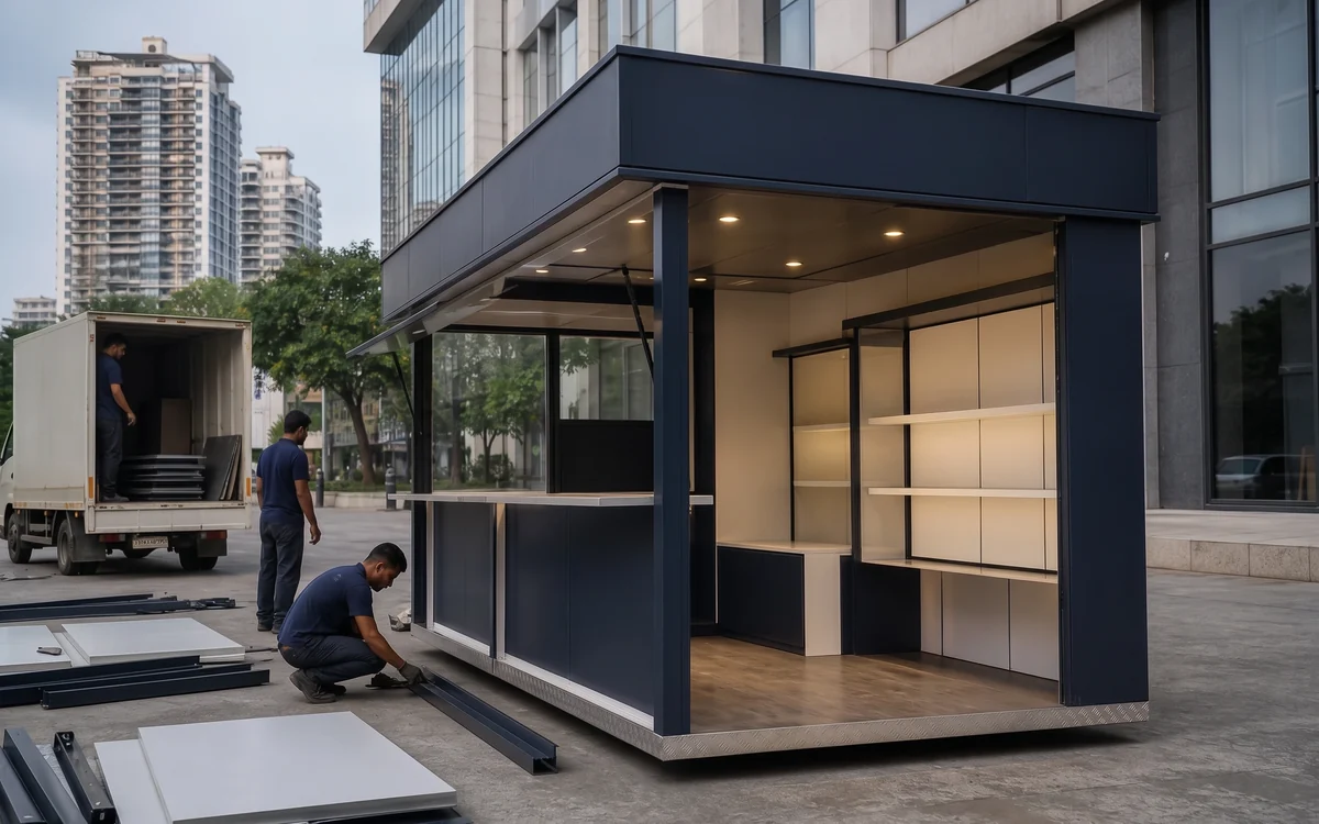Knockdown & Relocatable Kiosks: Kiosk Building & Branding, Impulse Branding Solutions