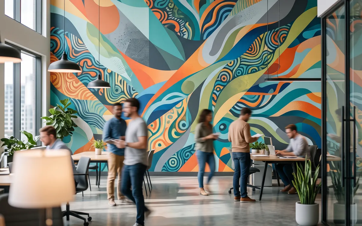 Wall Branding & Wall Graphics manufactured and installed by Impulse Branding Solutions